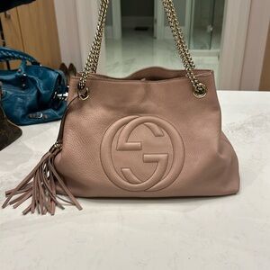 Gucci Calfskin Soho Chain Bag Medium